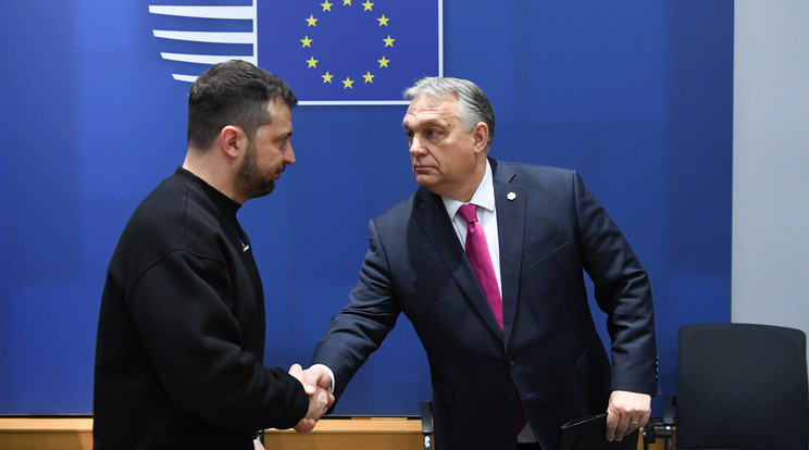 Szijjártó Péter szerint még messze vagyunk az Orbán-Zelenszkij találkozótól / Fotó: MTI/Európai Tanács