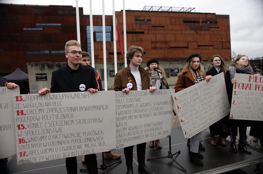 Młodzi ponad podziałami w marszu przeciwko nienawiści