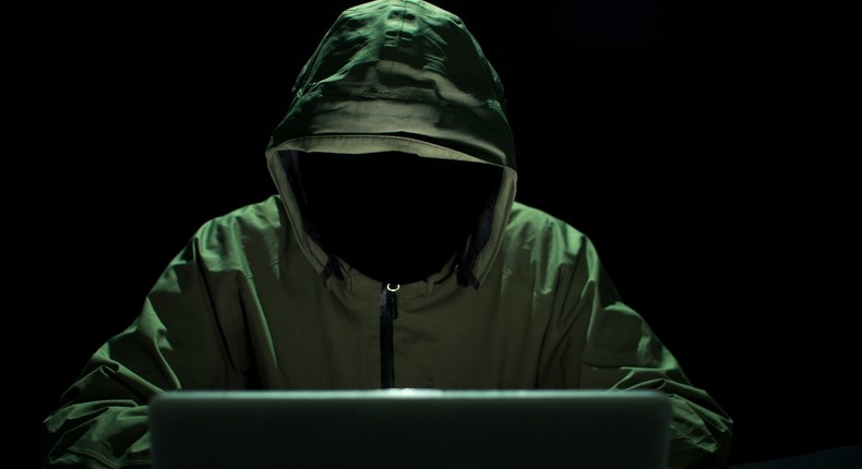 A person hacking people's password using a computer.Getty Images