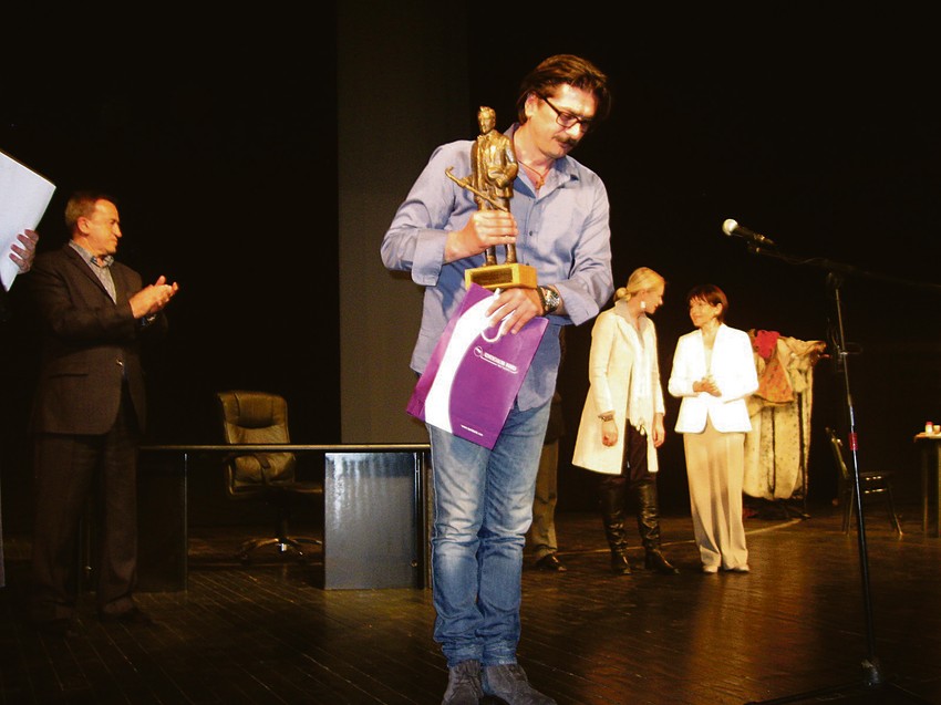 Vojin Ćetković najbolji glumac glumačkih svečanosti Milivoje Živanović