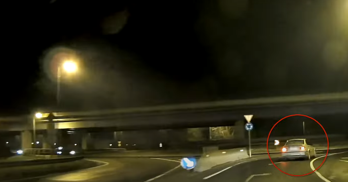 Kínos! Driftelés közben törte össze a BMW-jét egy sofőr Miskolcnál: videón a kellemetlen pillanatok