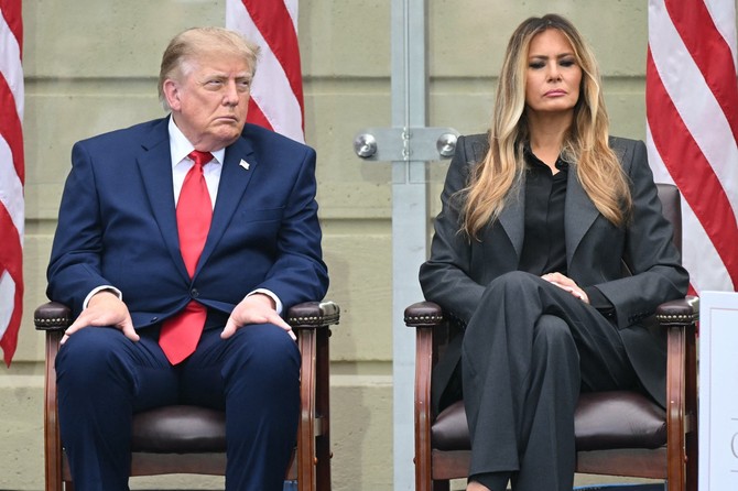Melanija Tramp sa Donaldom Trampom