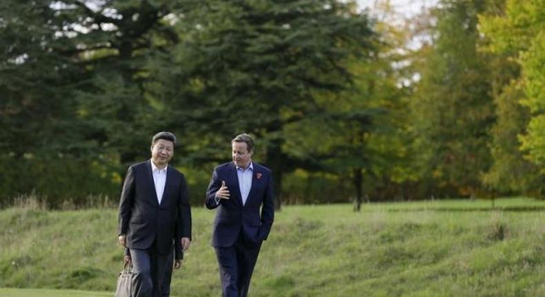 China's Xi tells UK he hopes to see a united EU