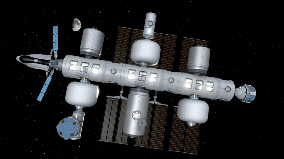 Planowana stacja kosmiczna Orbital Reef.