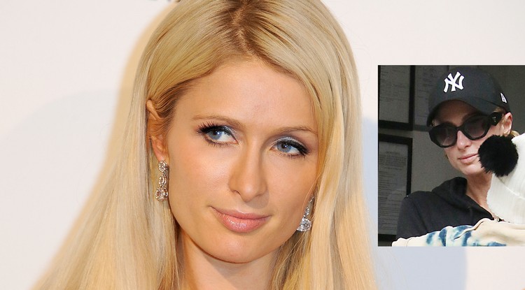 Megmutatta az arcát is a kisfiának Paris Hilton! Fotó: Northfoto