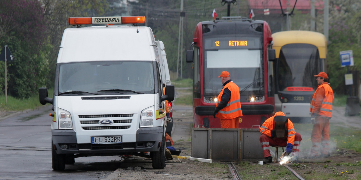 Tory w Łodzi do remontu. Stoki bez tramwajów 