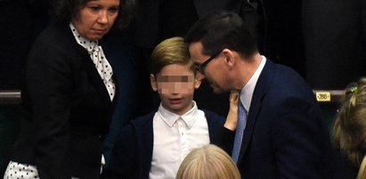 Niecodzienny widok w Sejmie. Cała rodzina Morawieckiego, ale to nie wszystko