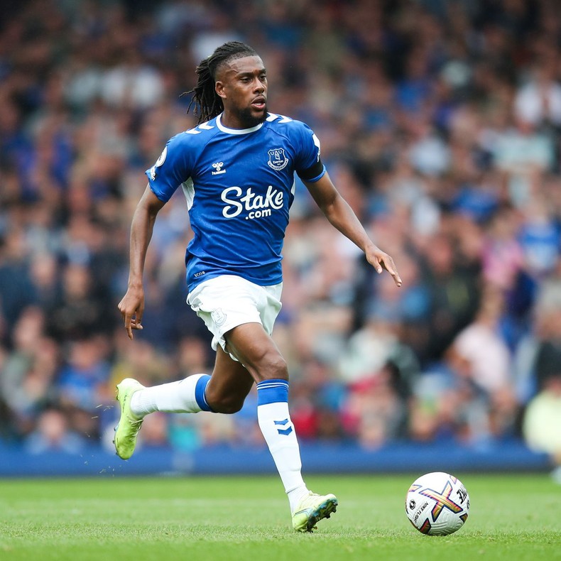 Alex Iwobi has been in excellent form for Everton this season