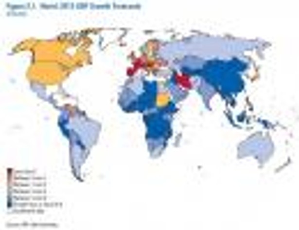 Prognozy gospodarcze MFW na 2013 rok - ujęcie globalne