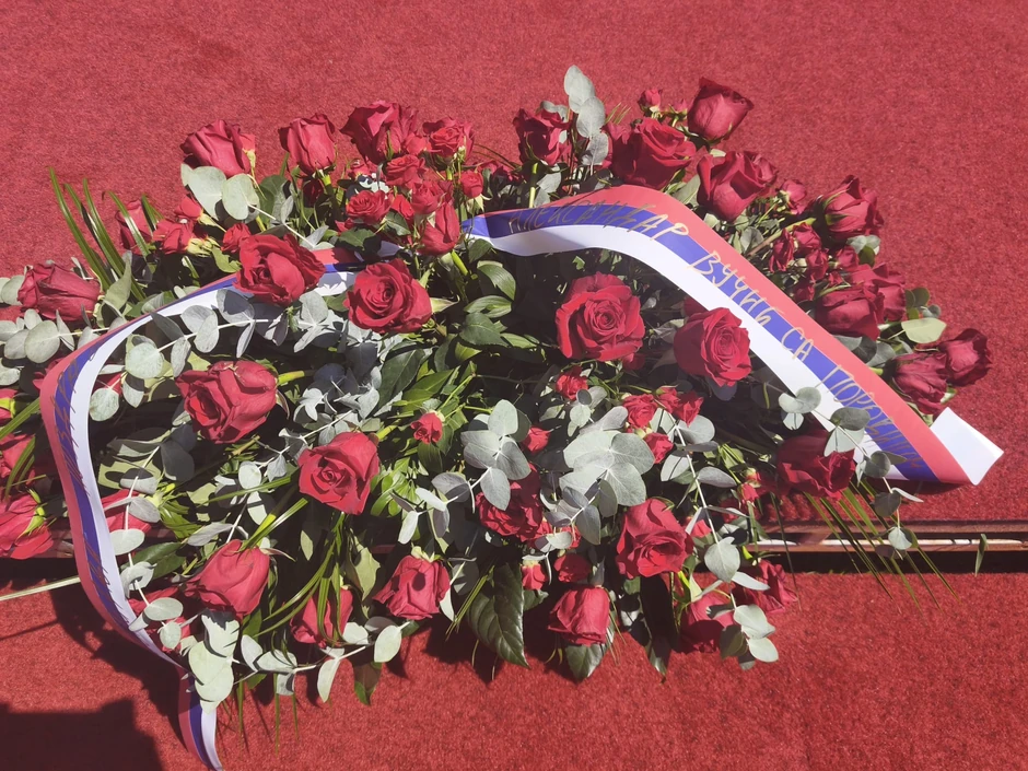 Vučić  na sahrani Dodikove majke