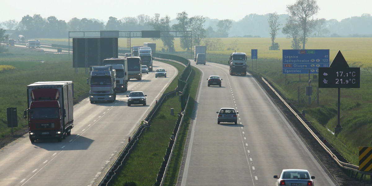 Autostrada A4 na dolnośląskim odcinku to w ostatnim czasie prawdziwy bat na kierowców.