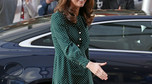 Kate Middleton w sukience w groszki