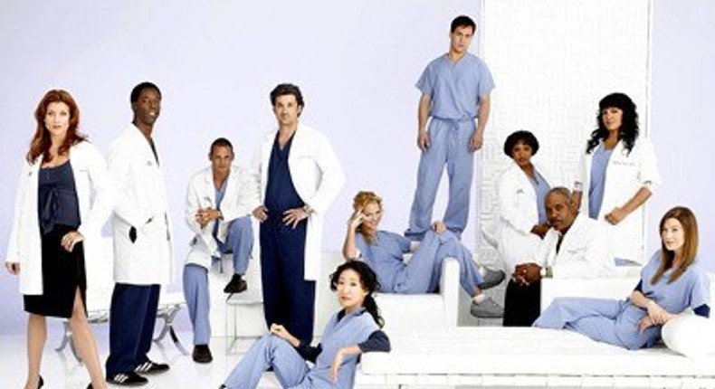 The Greys Anatomy cast