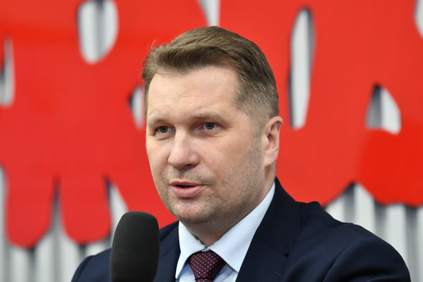 Minister edukacji i nauki Przemysław Czarnek