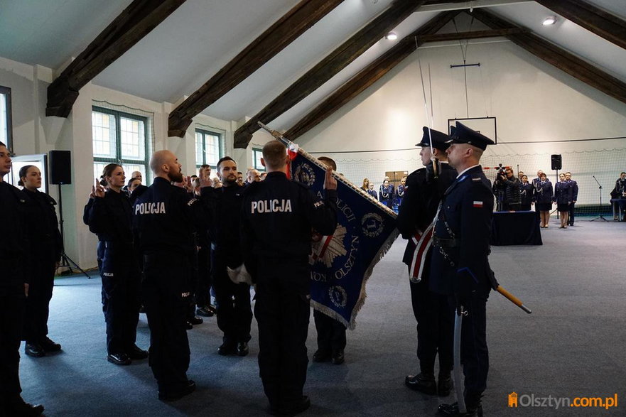 Uroczystości w olsztyńskiej policji