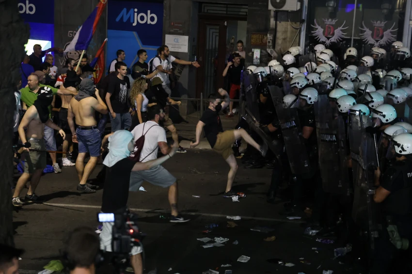 Beograd protest studenti vidovdan