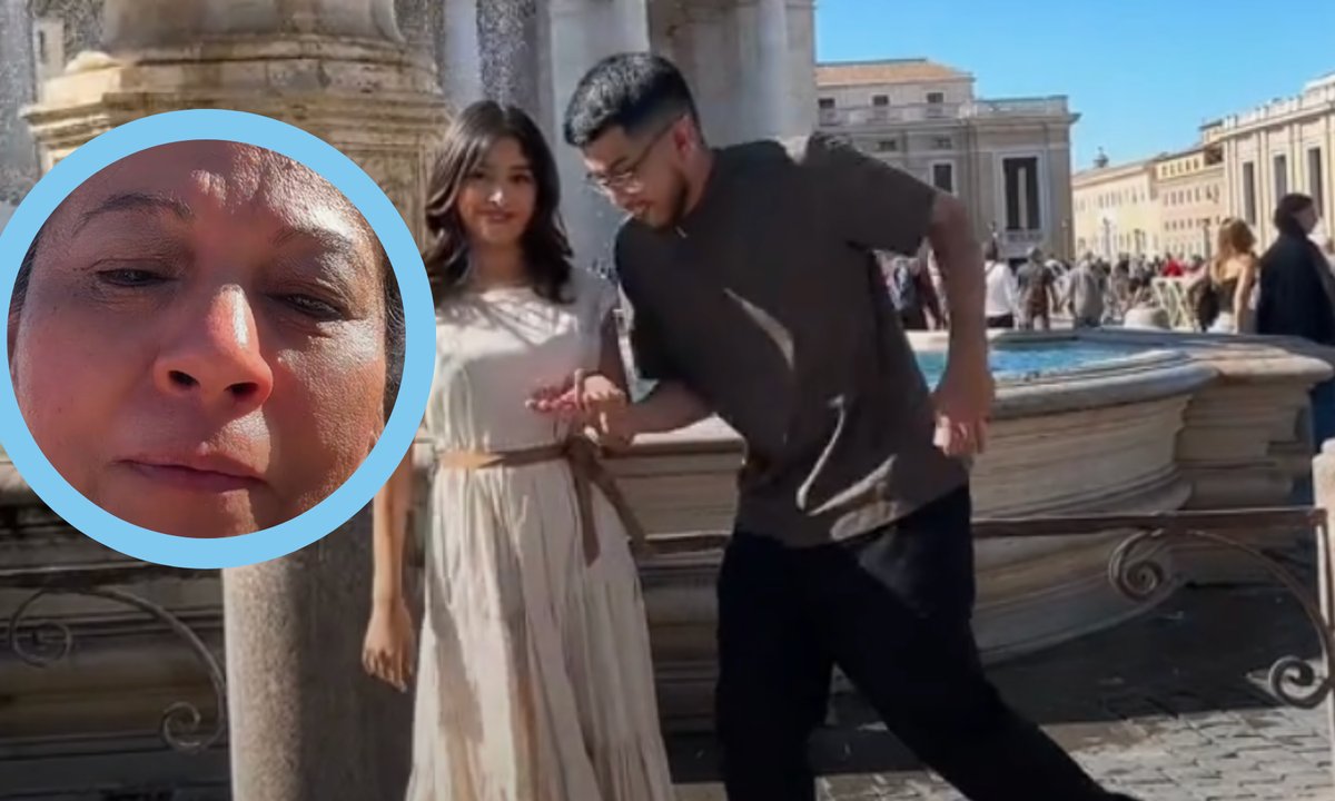 Mama miała nakręcić zaręczyny syna. Zaliczyła wpadkę [wideo]