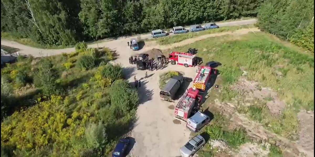 Policja poszukiwała zaginionego ze Zduńskiej Woli dronami. Niestety, potwierdził się najgorszy scenariusz.