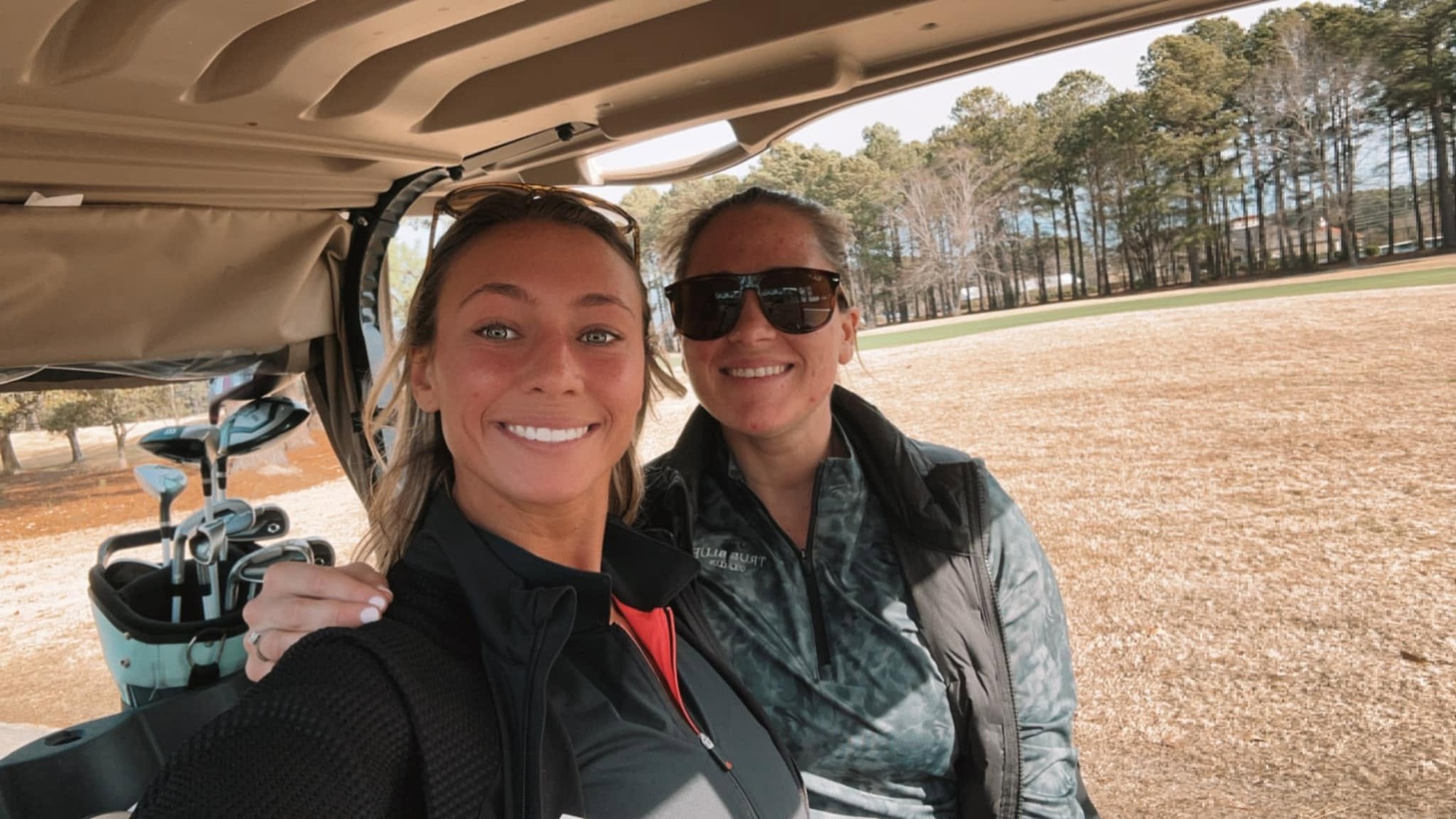 Bývalá americká futbalistka Kayla Saager-Beckley. 