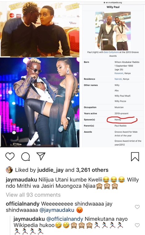 Nandy on Dating Willy Paul 