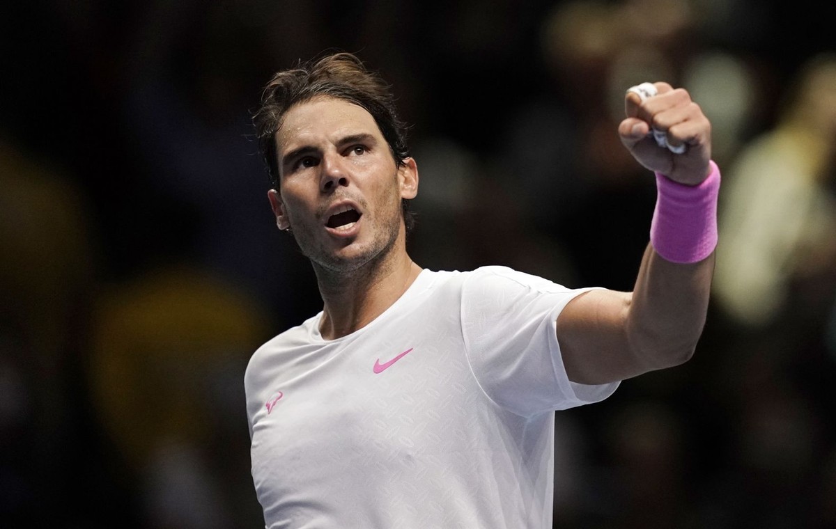 ATP Finals: Z 1:5 do 7:6 w decydującym secie. Nadal uciekł spod topora