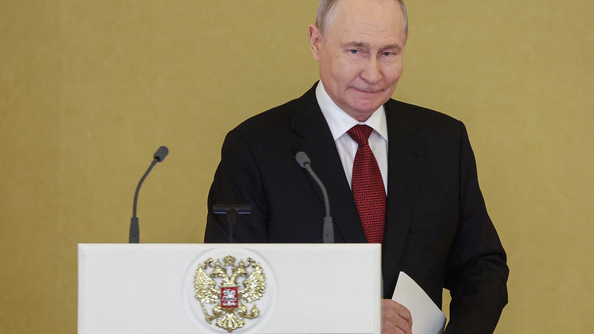 Ruský prezident Vladimir Putin.