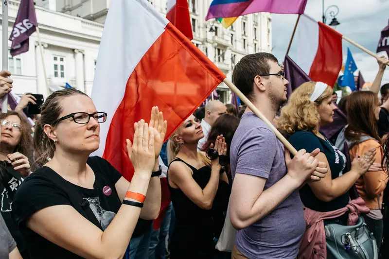 Protestujący oczekują weta od Andrzeja Dudy