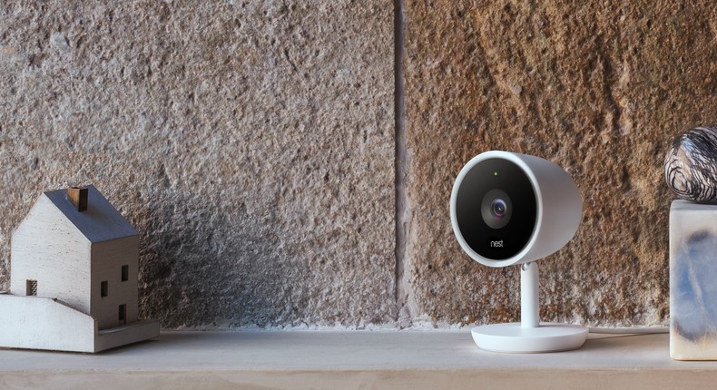 The Nest Cam IQ.