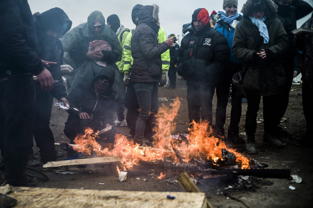 Obóz imigrantów pod Calais