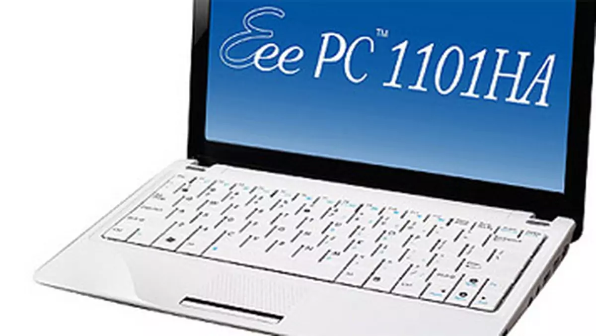 Netbook Asus Eee PC 1101HA z 11,6 - calowym ekranem