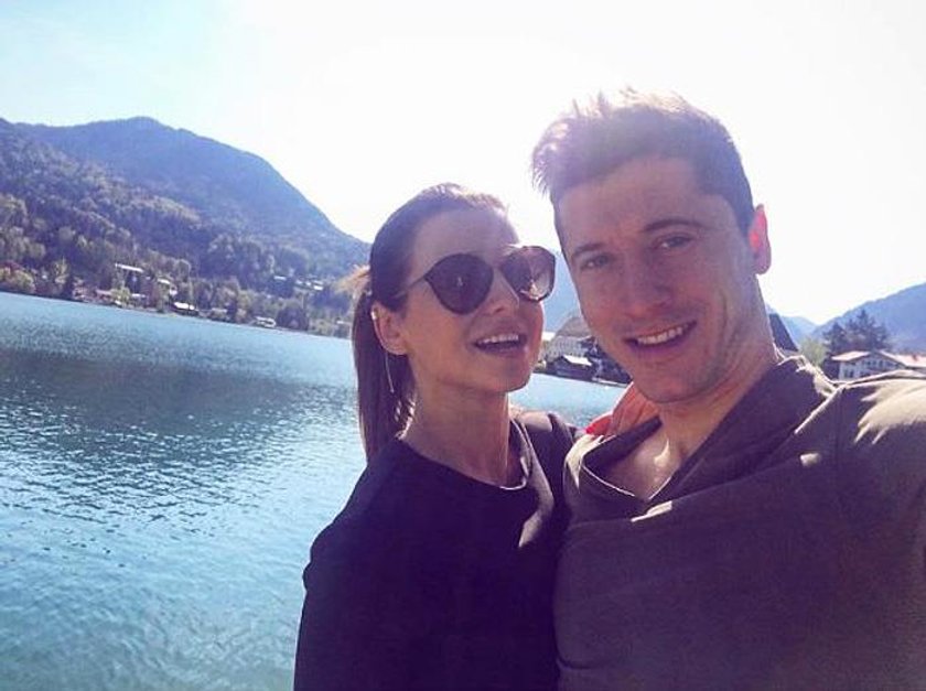 Anna i Robert Lewandowscy