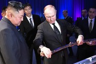 Kim Dzong Un i Władimir Putin