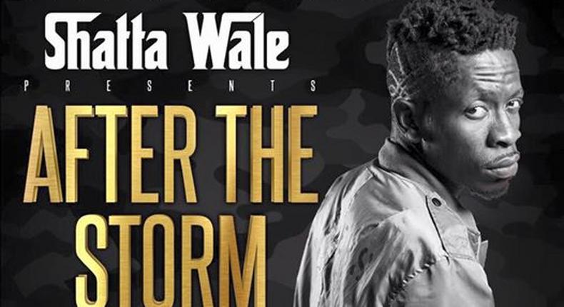 Shatta Wale's After The Storm album cover artwork