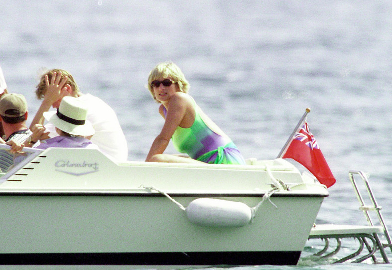 księżna Diana na wakacjach u Dodiego Al-Fayeda