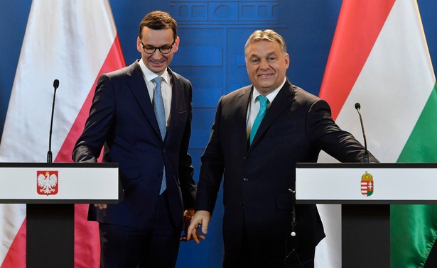 Mateusz Morawiecki i Victor Orban