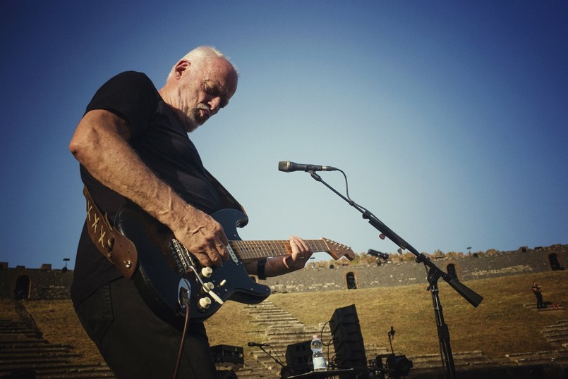 David Gilmour - koncert w Pompejach