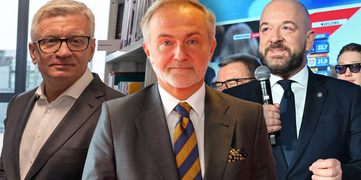 Jacek Jaśkowiak, Wojciech Szczurek, Jacek Sutryk.