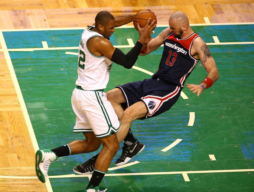 Marcin Gortat bezradny. Washington Wizards przegrali z Boston Celtics