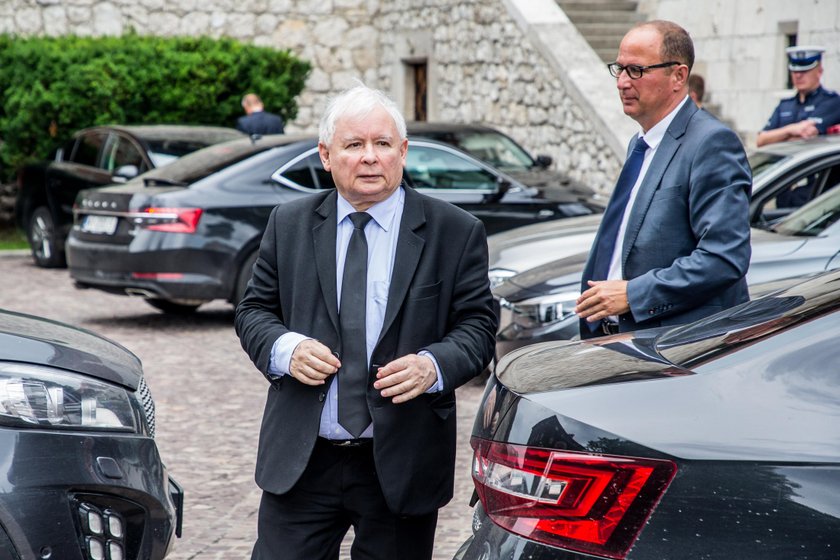 Prezes PiS Jarosław Kaczyński