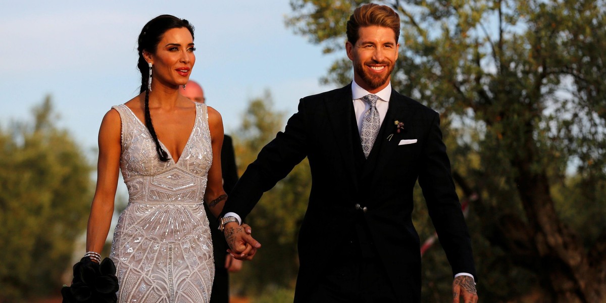 Ślub Pilar Rubio i Sergio Ramosa