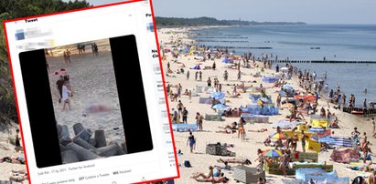 Zgorszenie na plaży w Mielnie. Nie mogli opanować żądzy, półnago wili się na piasku. Plażowicze nie wytrzymali!