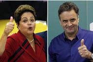 Dilma Rousseff Aecio Neves