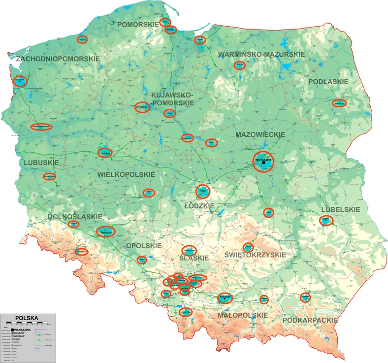 Miasta, w których można będzie wprowadzić specjalne strefy parkowania