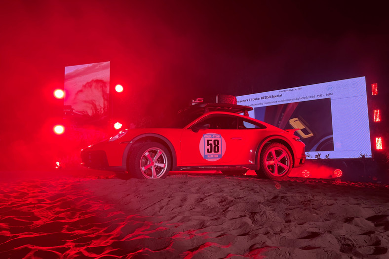 Porsche 911 Dakar RED58 Special w hołdzie Sobiesławowi Zasadzie