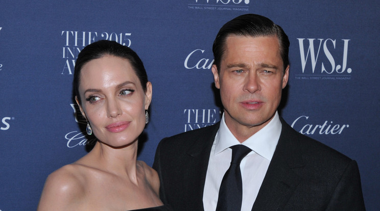 Két éve házasodott össze Jolie és Pitt / Fotó:Northfoto