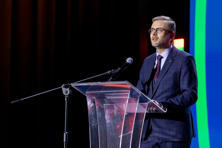 Grzegorz Mazurek, rektor Akademia Leona Koźmińskiego.