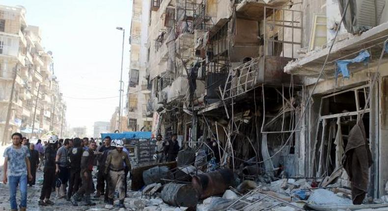 At least 60 killed in Aleppo violence in past three days, monitor says