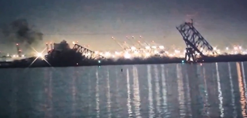 Most se srušio u potpunosti