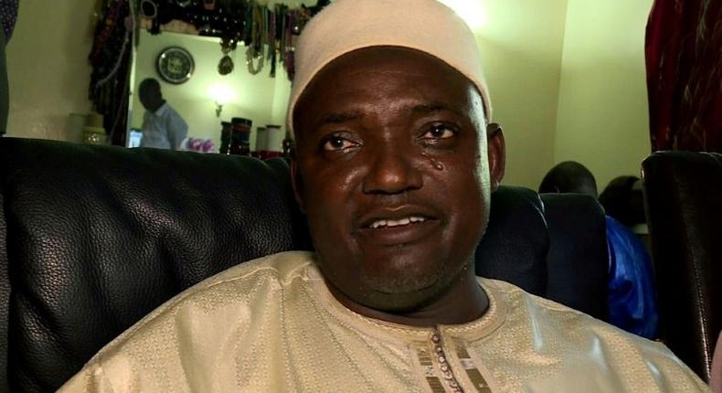 The Gambia's president-elect Adama Barrow