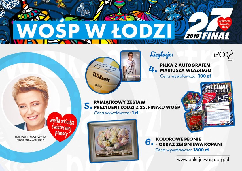 WOŚP w Łodzi 2019